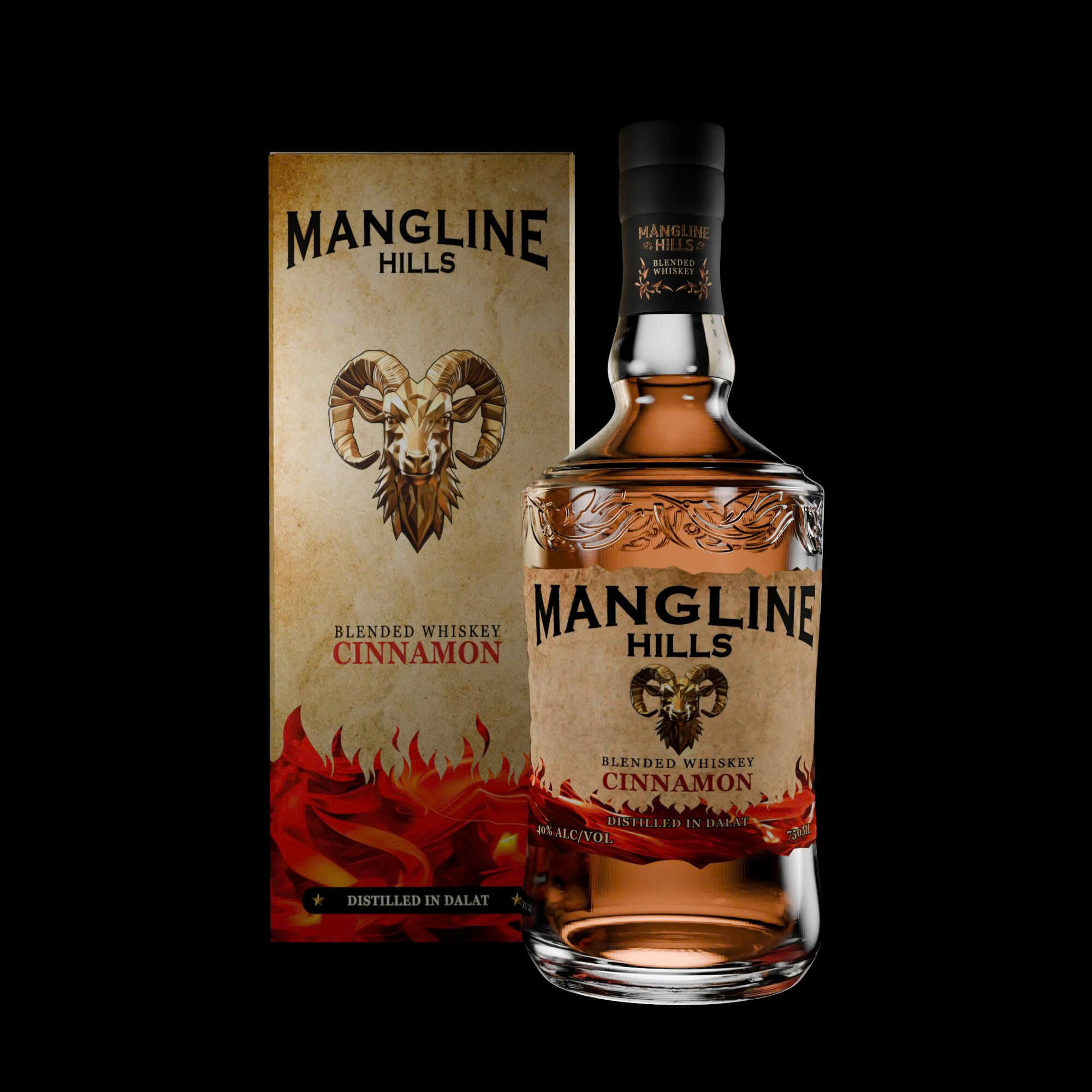 Mangline Hills Cinnamon bottle