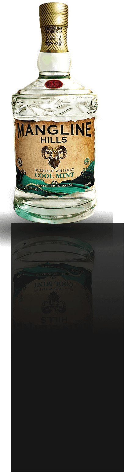Mangline Hills Cool Mint label closeup