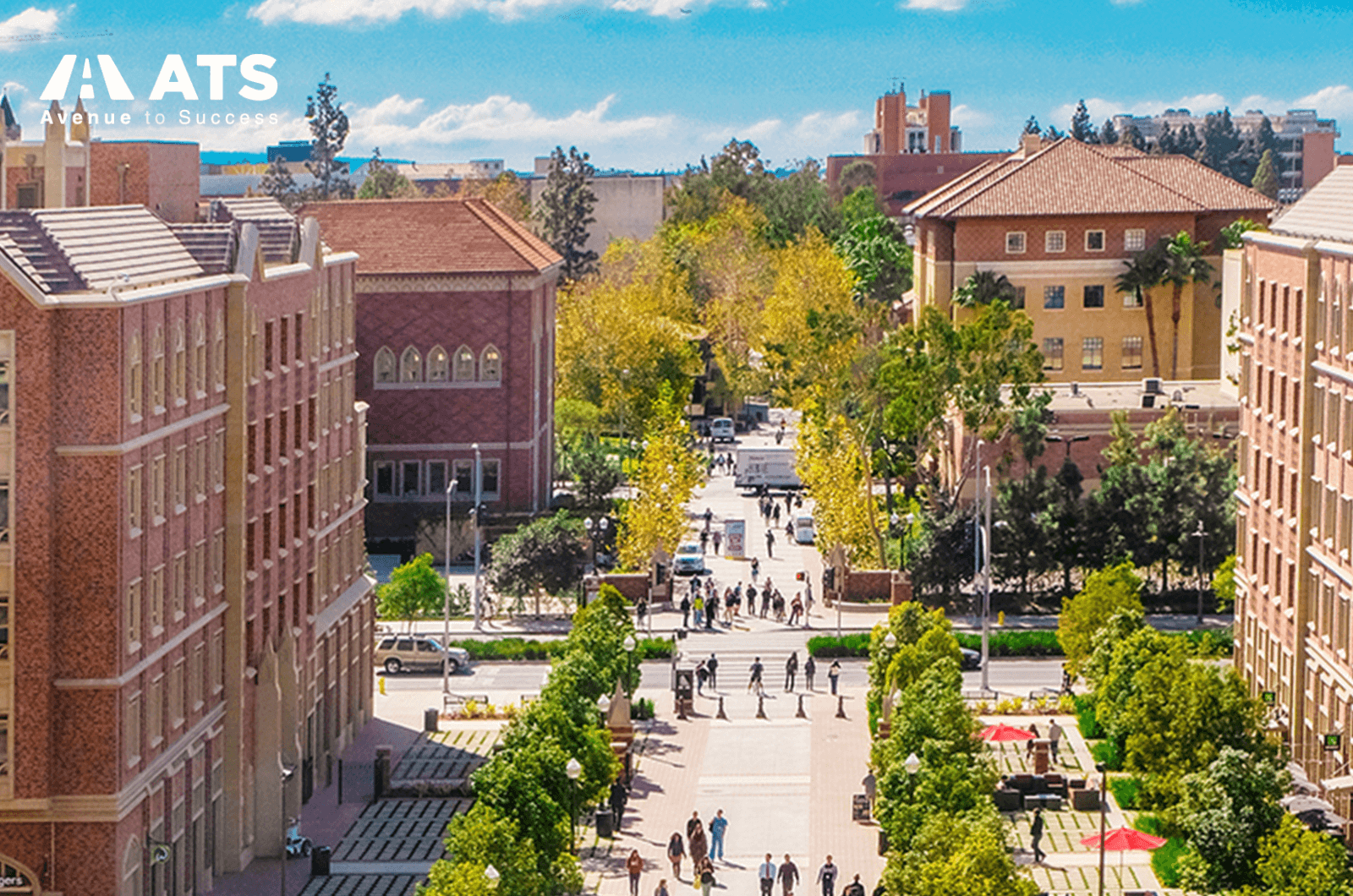 USC l&agrave; đại học tư thục danh tiếng với mối li&ecirc;n kết chặt chẽ c&ugrave;ng Hollywood v&agrave; khu c&ocirc;ng nghệ Silicon Beach.