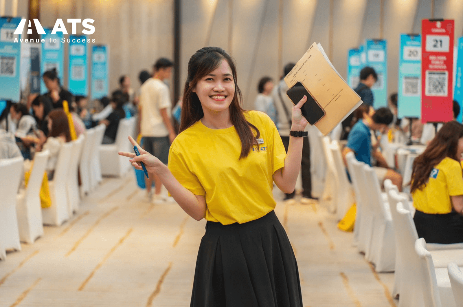 Các tư vấn viên của ATS sẽ luôn đồng hành cùng các bạn học sinh để chọn ra ngành học phù hợp nhất với sở thích và nhu cầu của bản thân