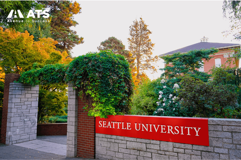 Seattle University campus tại trung t&acirc;m th&agrave;nh phố Seattle