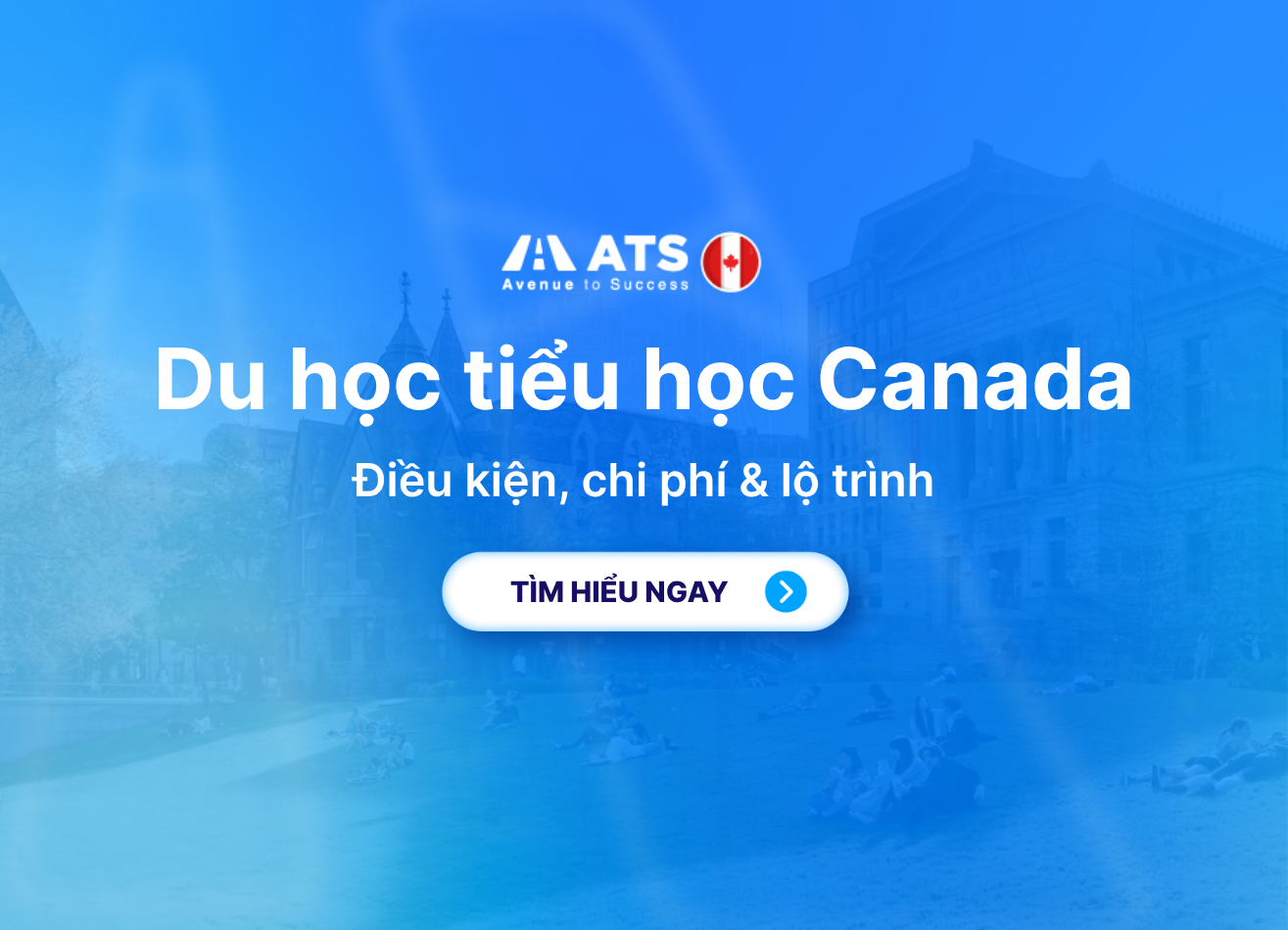 Du học tiểu học Canada: Điều kiện, chi phí & lộ trình