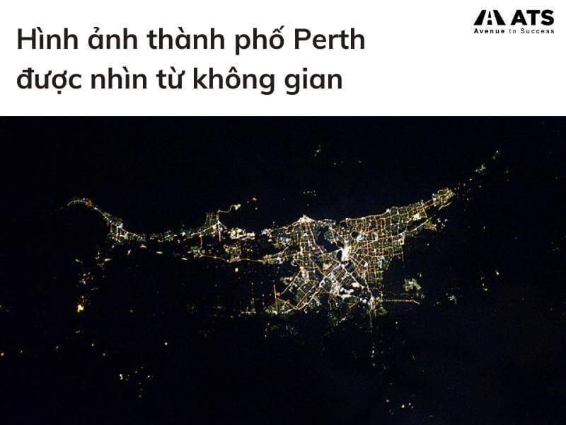 Perth là thành phố có thể nhìn thấy được ánh đèn từ ngoài Trái Đất