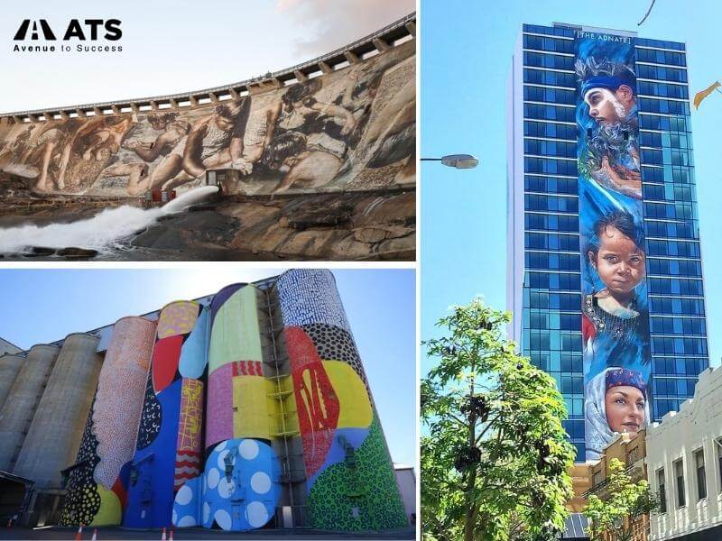 Perth sở hữu bức tranh vẽ tường lớn nhất thế giới